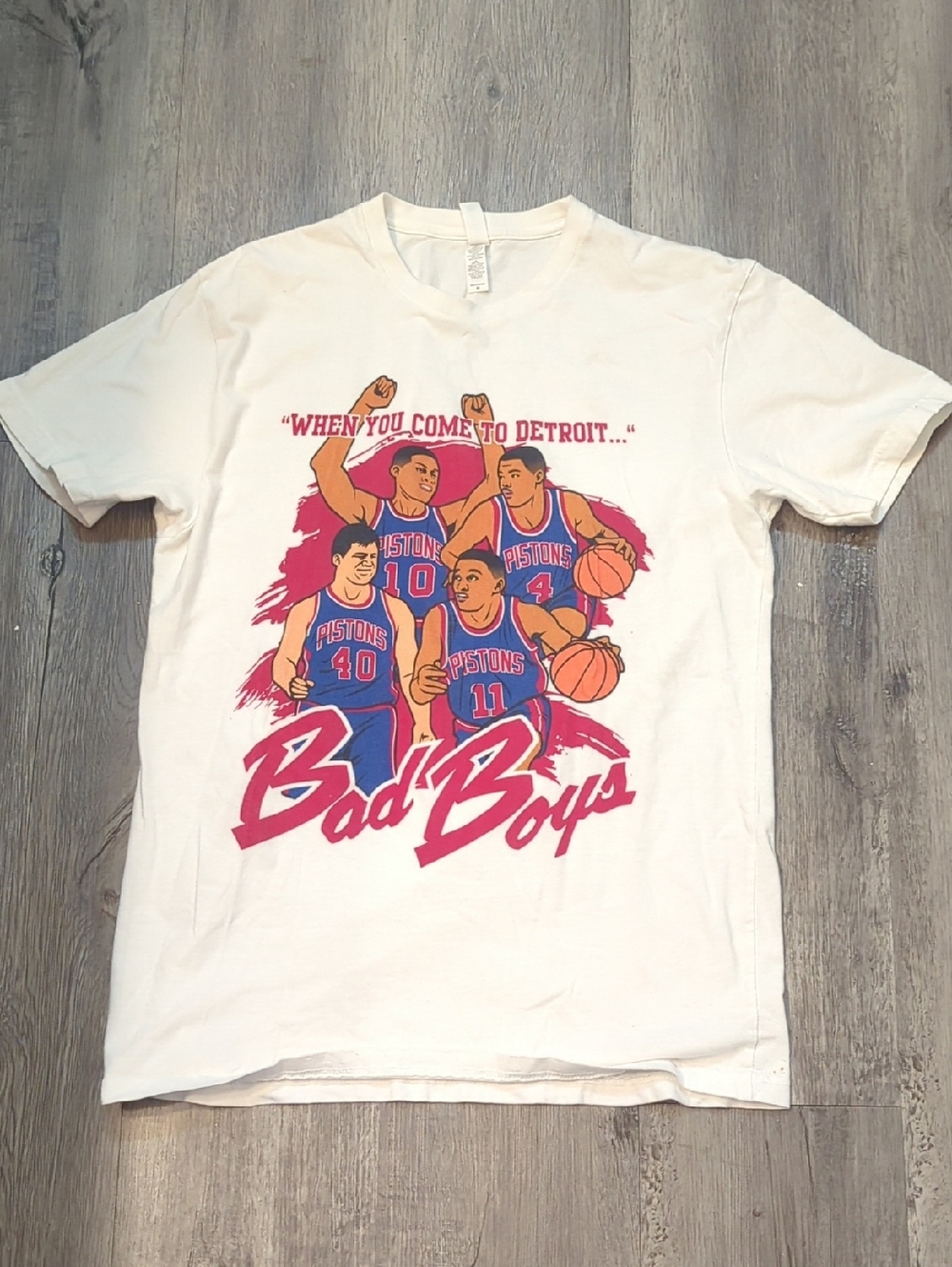 Detroit Pistons "Bad Boys" T-shirt